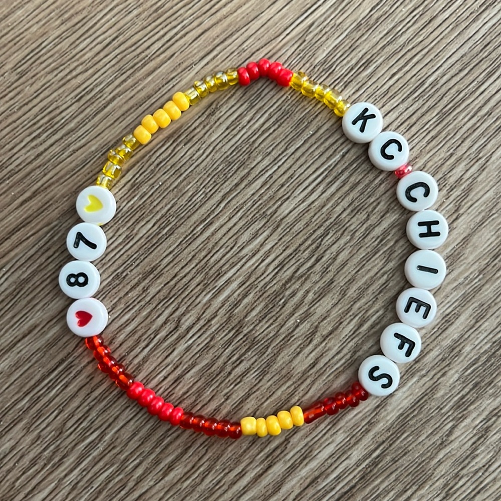 “KC Chiefs” Friendship Bracelet [5 for $5]
